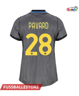 Günstige Inter Milan Benjamin Pavard #28 3rd trikot Damen 2026-27 Kurzarm